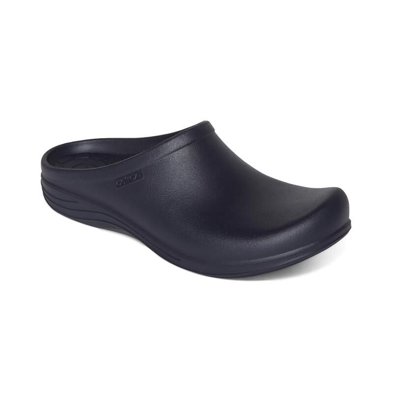 Womens clearance navy clogs