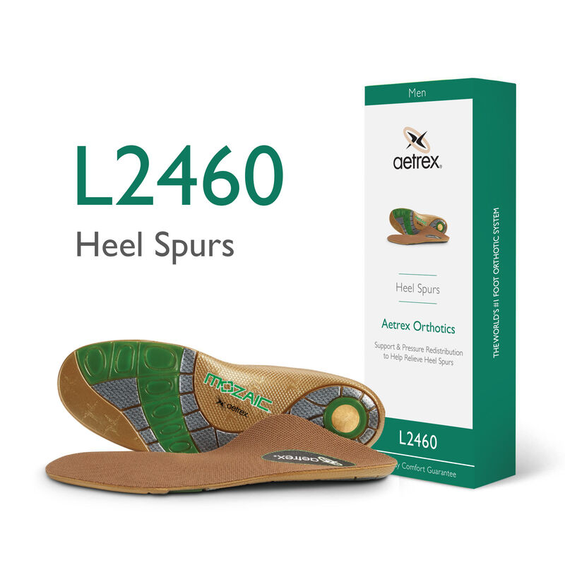 Orthotics for Heel Spurs for men with box