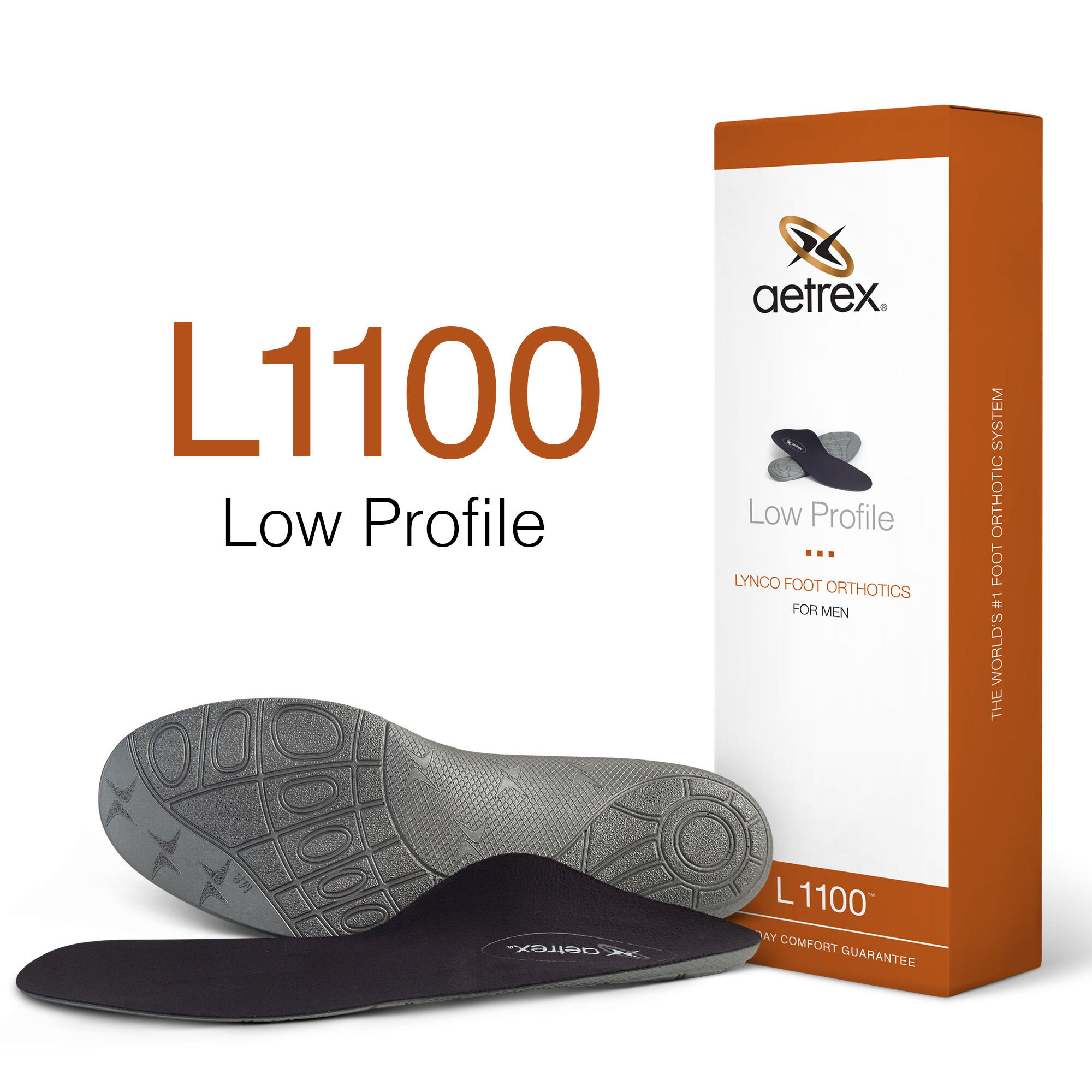 low profile shoes with arch support
