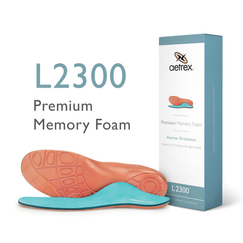 voorspelling som complexiteit Aetrex Memory Foam Insoles With Arch Support & Premium Cushioning