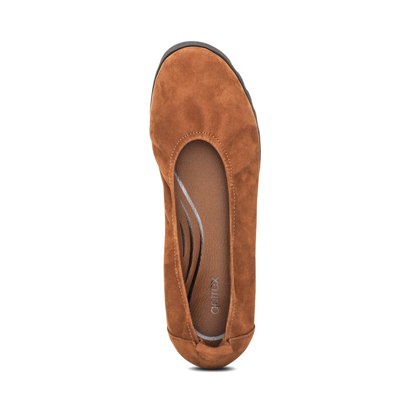 scotch ballet flat top view