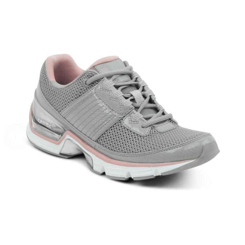 grey running sneaker