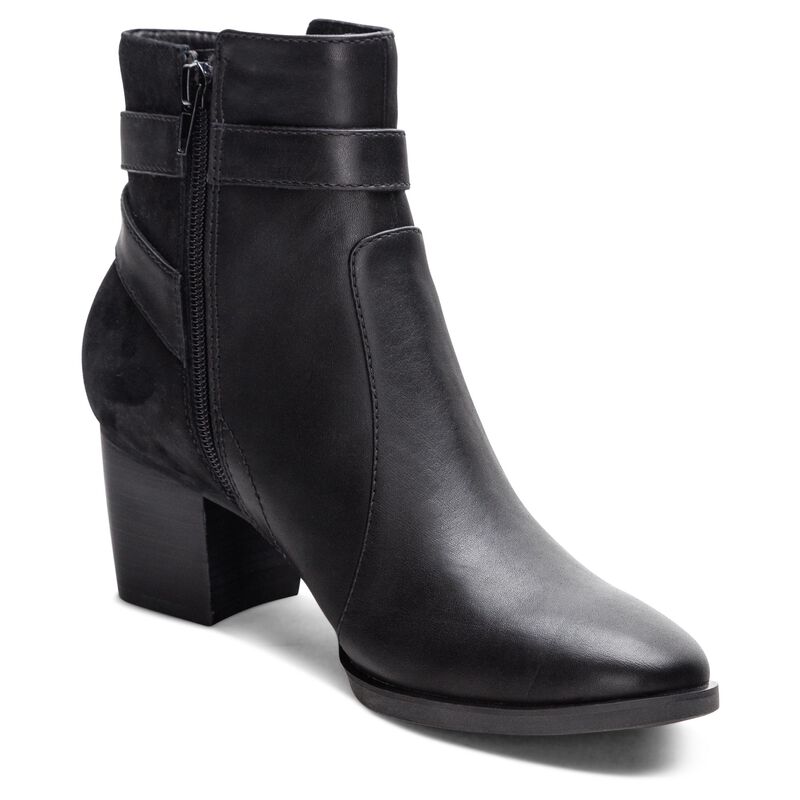 black heel boot extra view