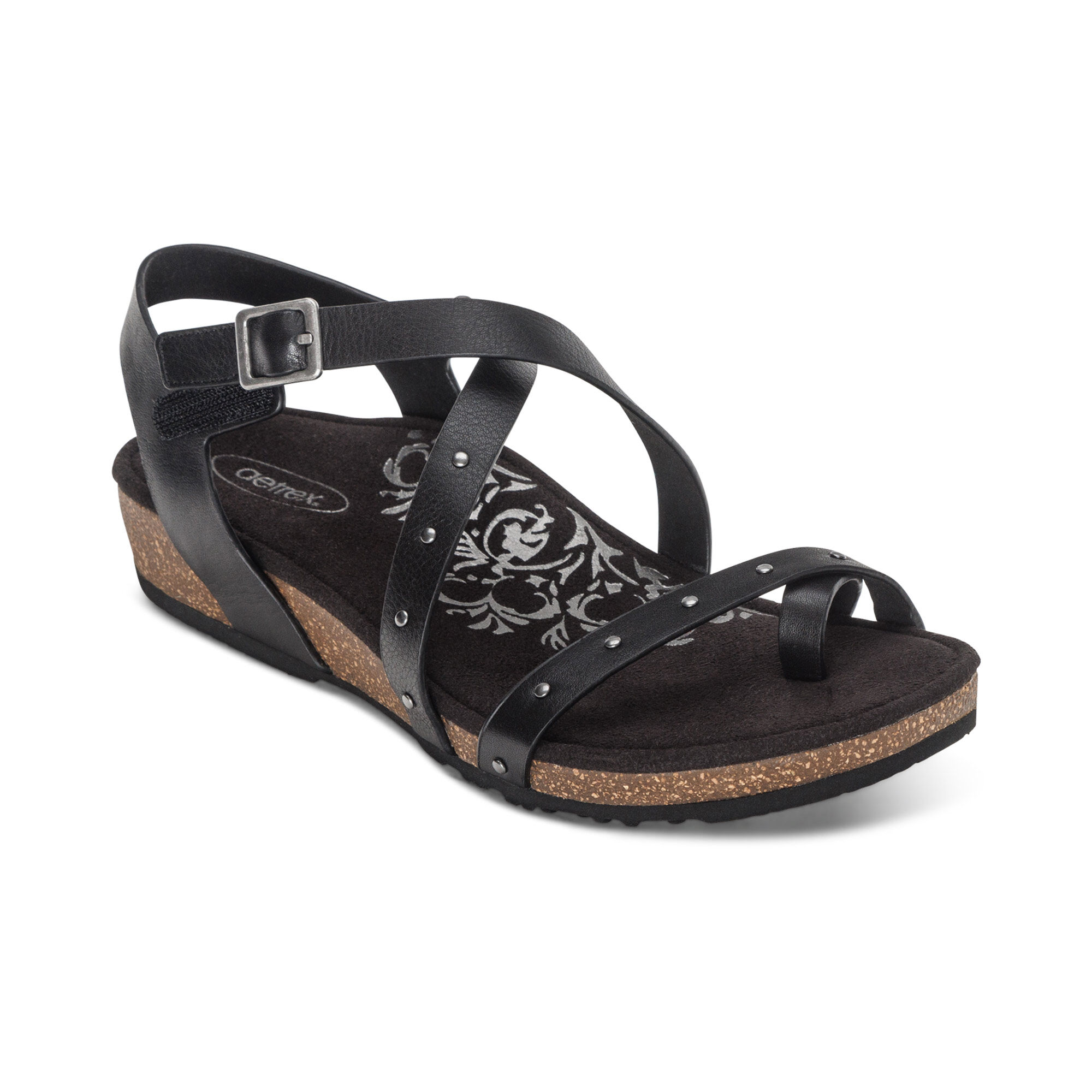 Toral Komfort-Sandalen „Sandals Nappa Black“ 2024 schwarz