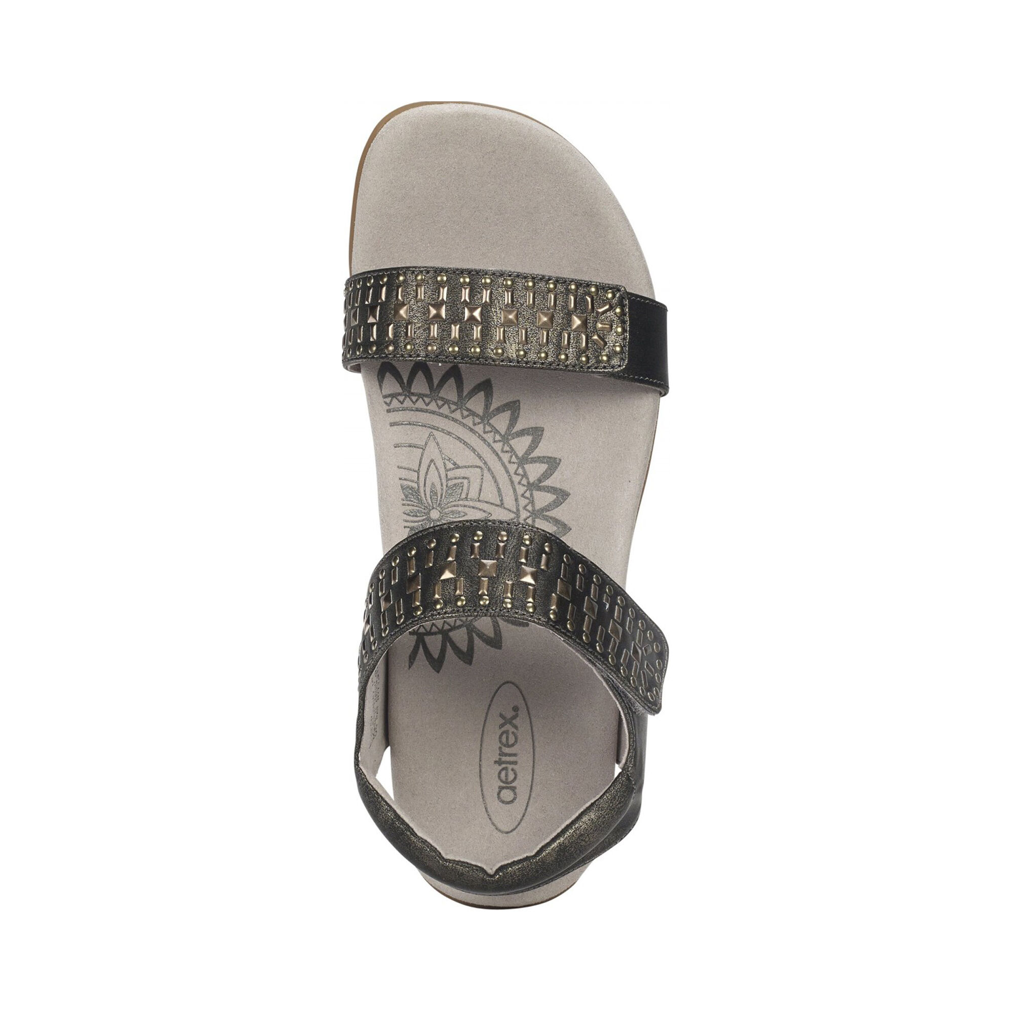 Maria Adjustable Sandal - Pewter