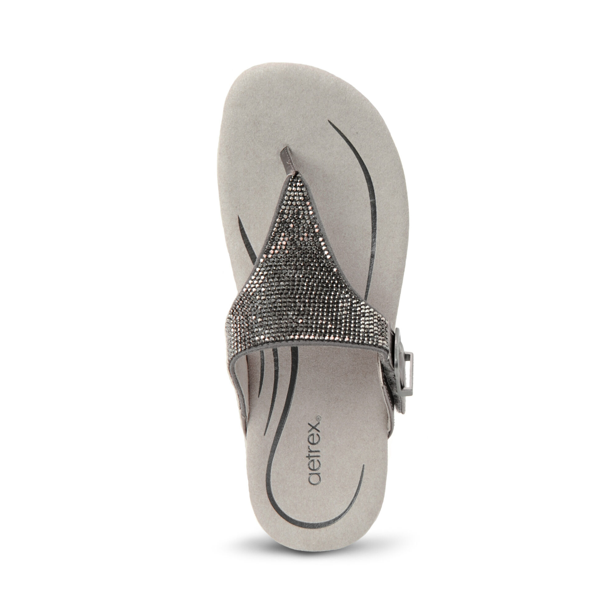 Women Glitter Decor Thong Sandals, Glitter Glamorous Sandals | SHEIN  Singapore