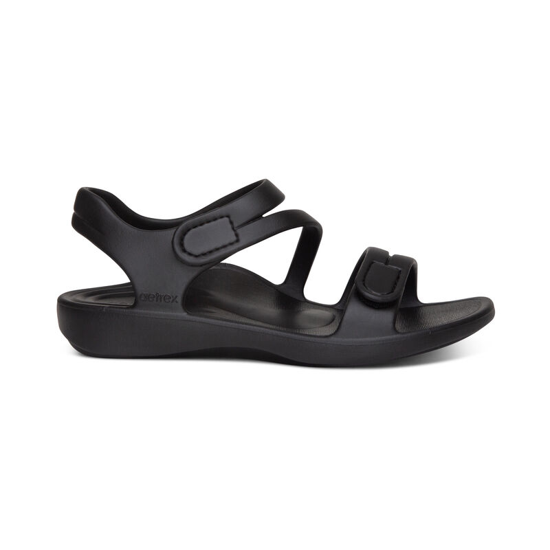 Jillian Sport Water-Friendly Sandal-black