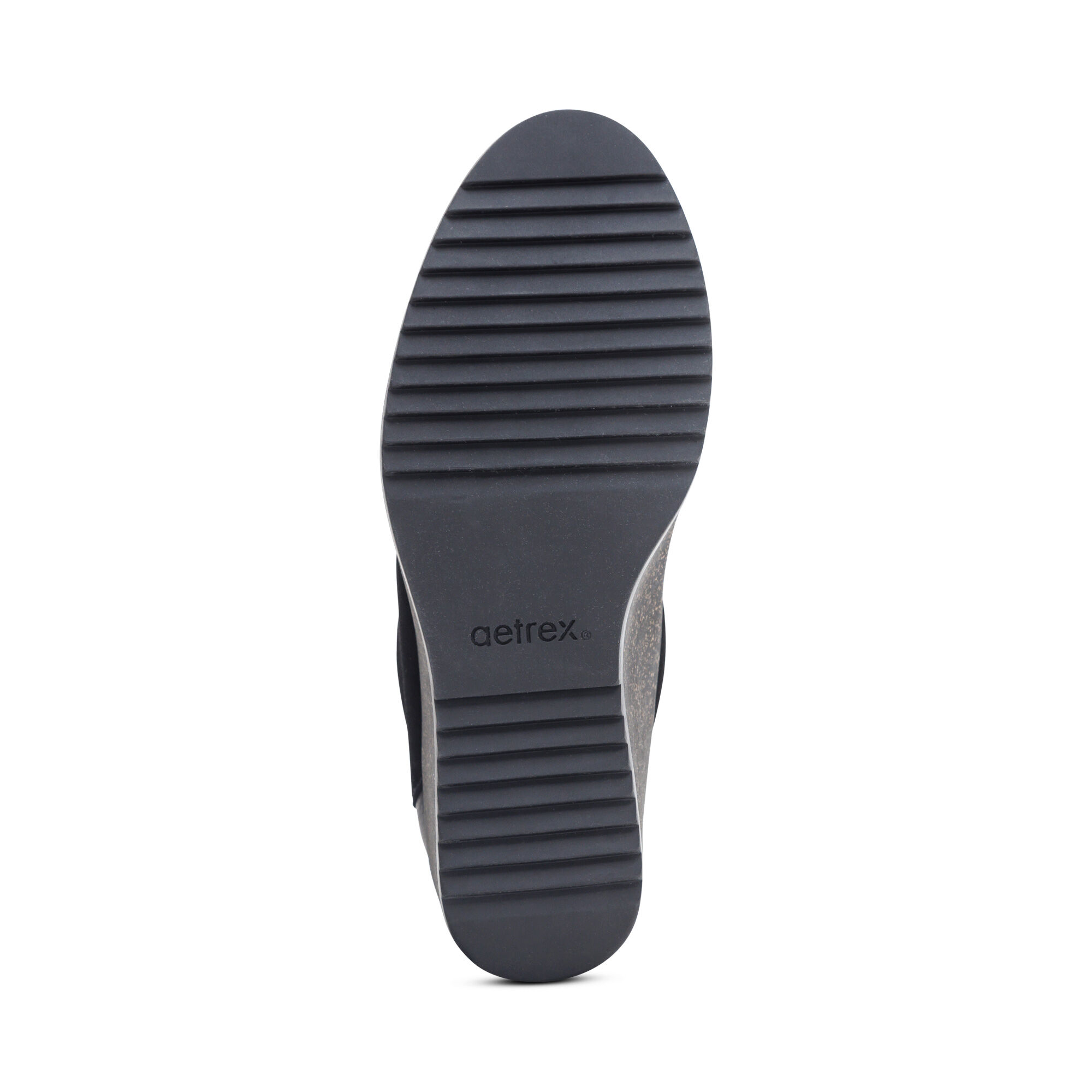 Kara Ankle Wedge Boot-black