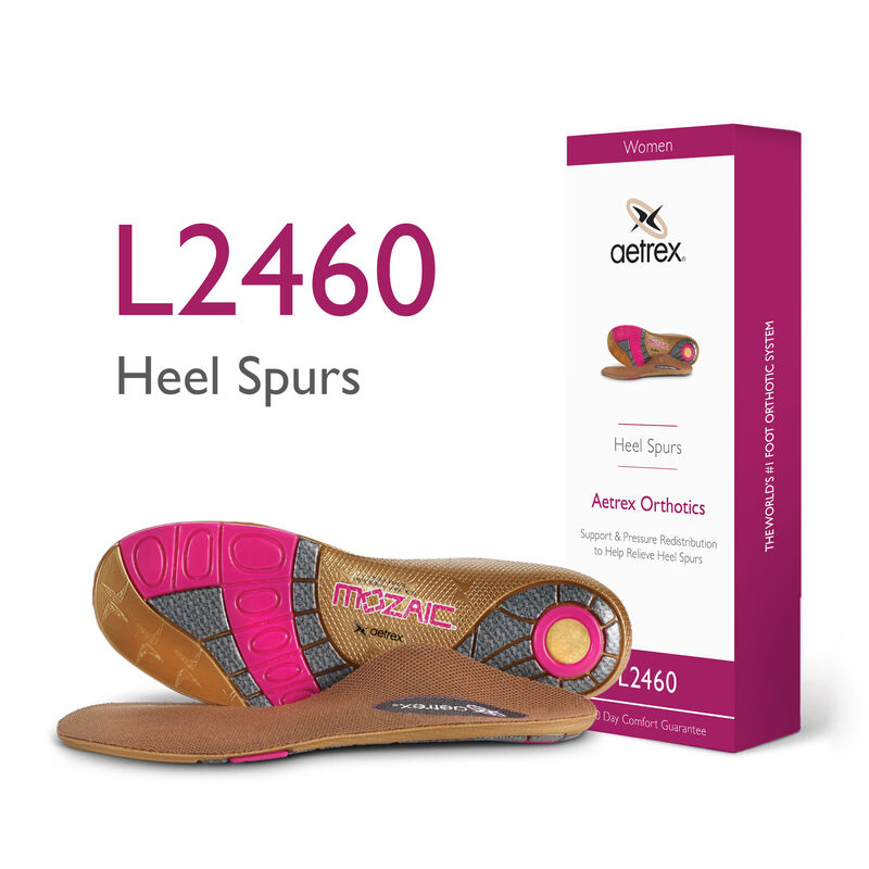 Orthotics for Heel Spurs for women with box