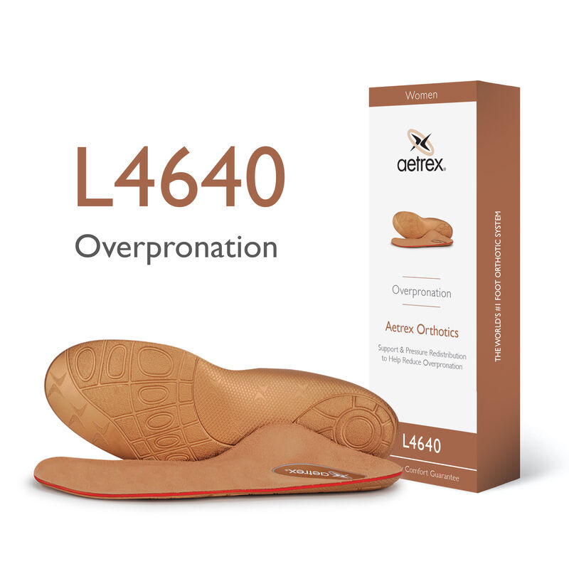 Orthotics for Overpronation for women with box