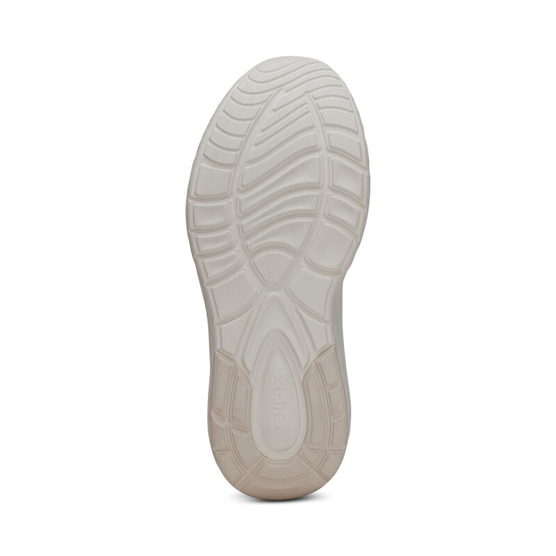 ivory sneaker bottom view