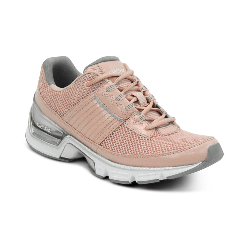 pink running sneaker 