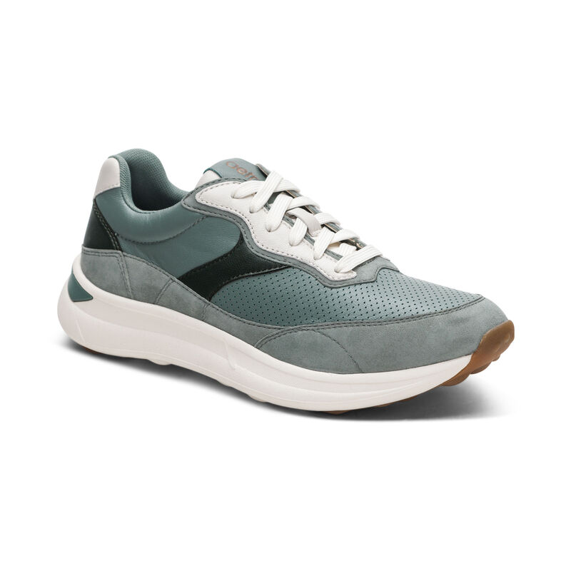 mint lace up sneaker