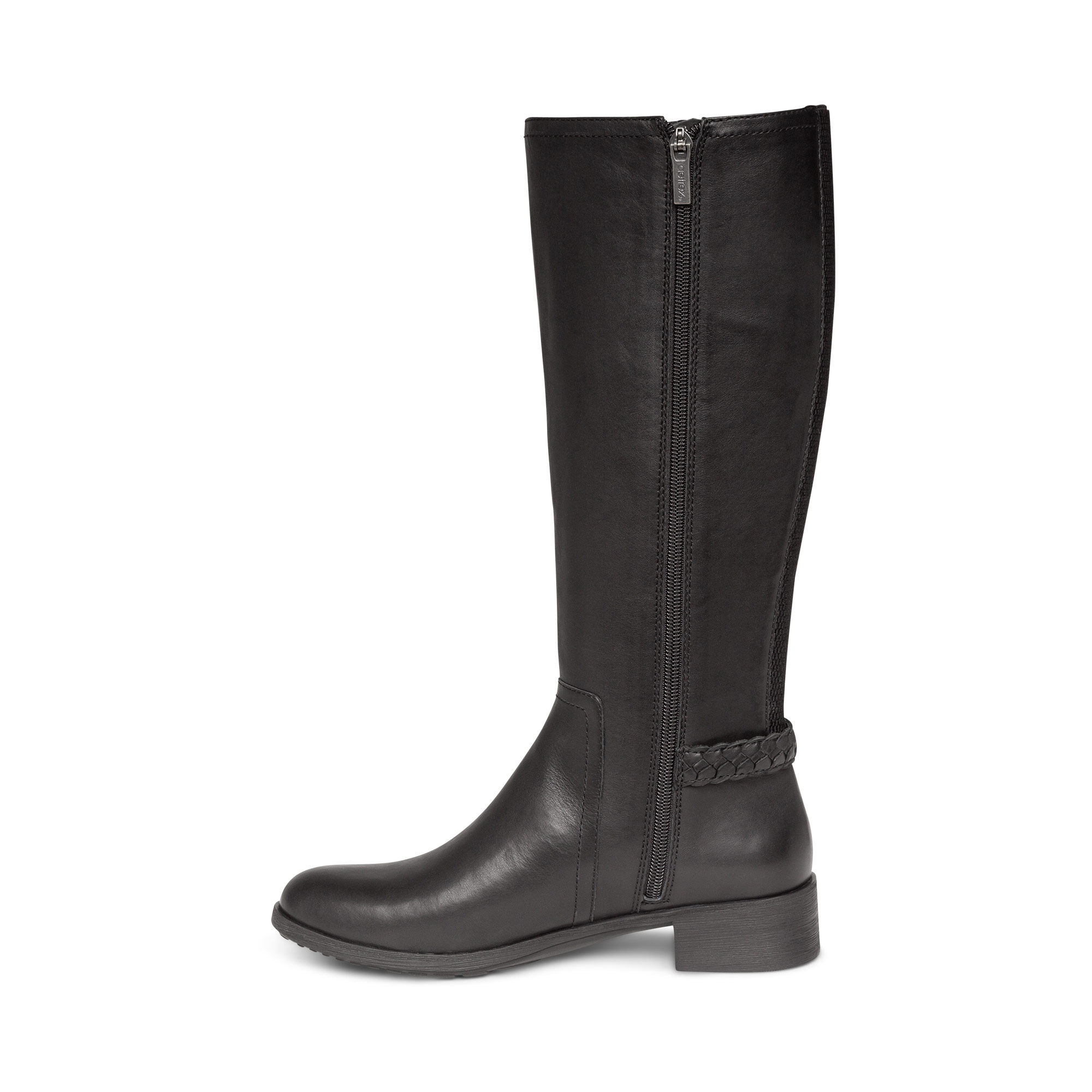 Vera Black Tall Riding Boot