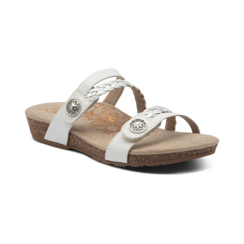 Aetrex janey slide sandal online