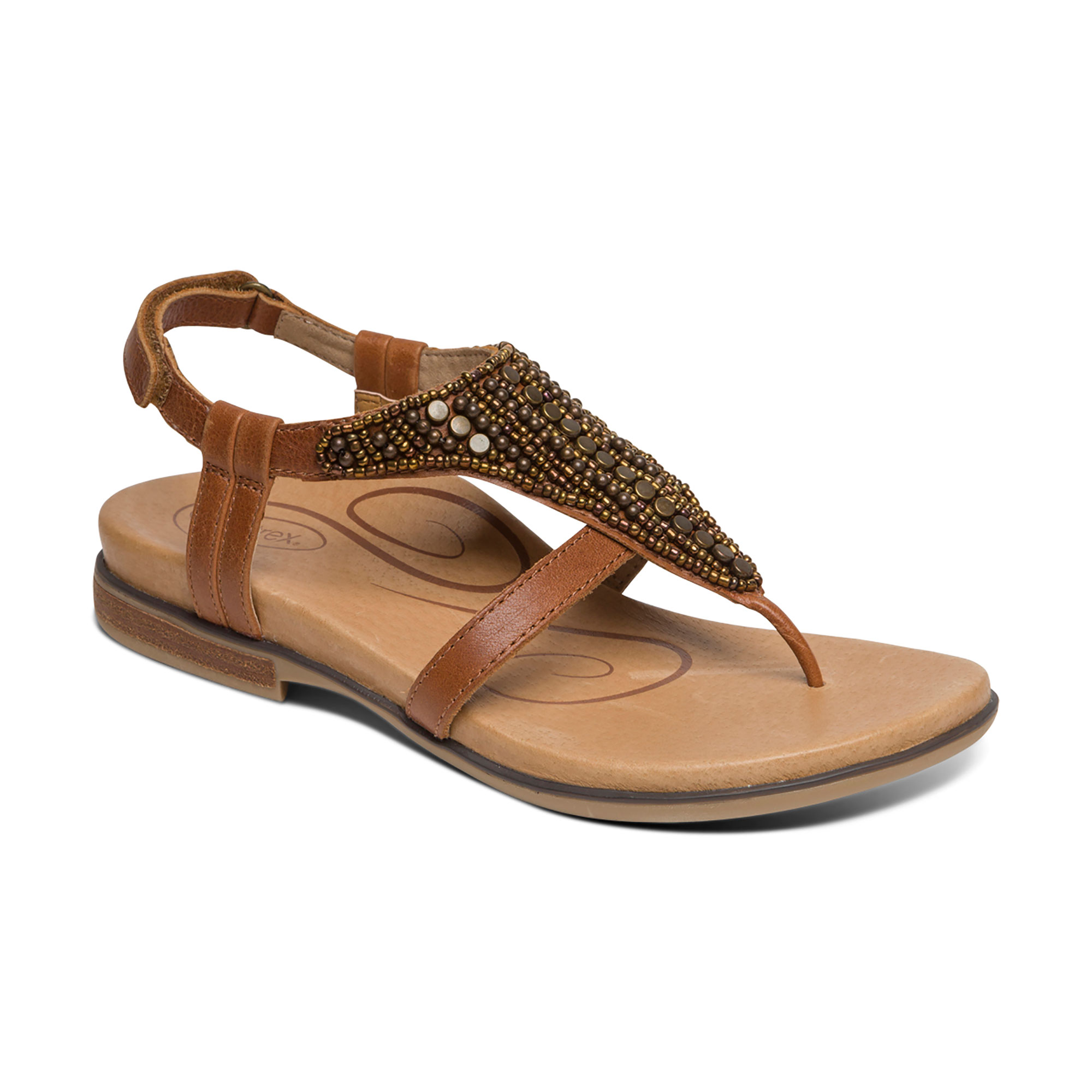 Sheila Sandal Cognac