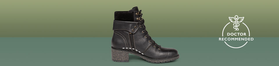 wide womens boots with arch support